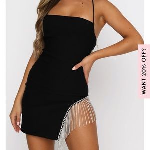 White Fox boutique dress- M